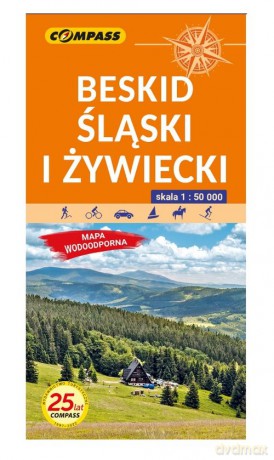 Beskid Śląski i Żywiecki wersja laminowana