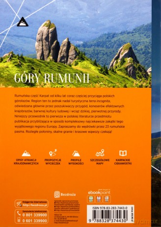 Góry Rumunii MountainBook - Maria Czub, Aleksander Dymek [KSIĄŻKA]