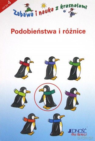 Podobieństwa I Różnice Zabawa I Nauka Z Krasnalami [KSIĄŻKA]