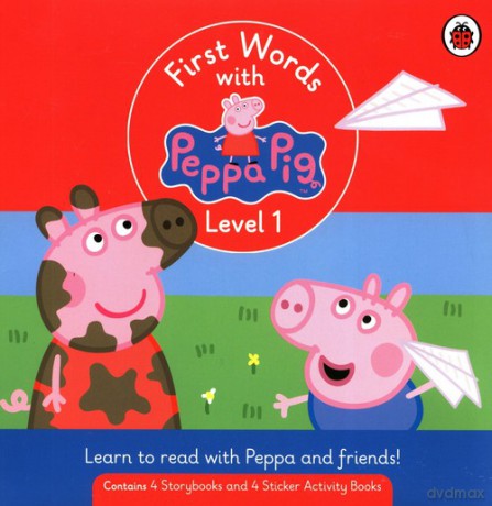Level 1 First Words with Peppa Pig [KSIĄŻKA]