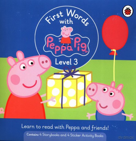 Level 3 First Words with Peppa Pig [KSIĄŻKA]
