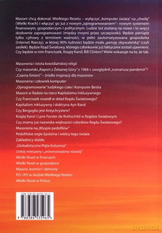 Masoneria polska 2021 Wielki Reset - Stanisław Krajski [KSIĄŻKA]