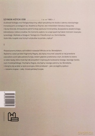 Minuta ze św Benedyktem - Szymon Hiżycki [KSIĄŻKA]