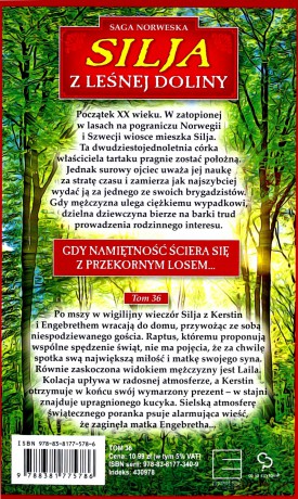 Silja z Leśnej Doliny (Tom 36) Boże Narodzenie - Yvonne Andersen [KSIĄŻKA]