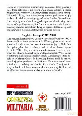 Soldat: refleksje niemieckiego żołnierza - Siegfried Knappe, Ted Brusaw [KSIĄŻKA]