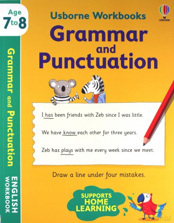 Usborne Workbooks Grammar and Punctuation [KSIĄŻKA]