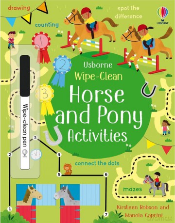 Wipe-Clean Horse and Pony Activities [KSIĄŻKA]