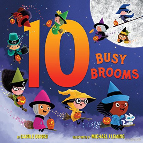 10 Busy Brooms - Carole Gerber [KSIĄŻKA]