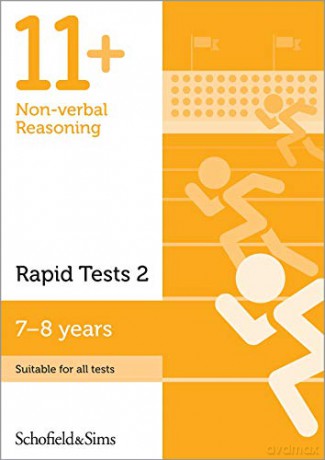 11+ Non-verbal Reasoning Rapid Tests Book 2 for GL and CEM: Year 3, Ages 7-8 - Schofield, Sims [KSIĄŻKA]