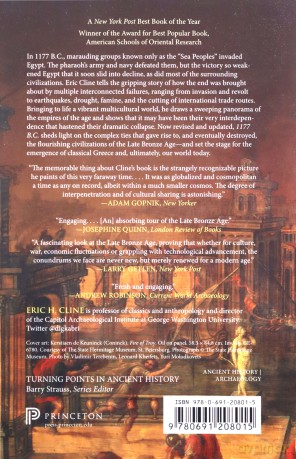 1177 B.C.: The Year Civilization Collapsed: Revised and Updated (Turning Points in Ancient History, 1) - Eric H. Cline [KSIĄŻKA]