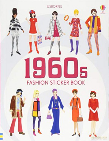 1960s Fashion Sticker Book (Sticker Books) - Emily Bone [KSIĄŻKA]