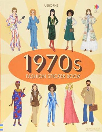 1970s Fashion Sticker Book (Sticker Books) - Emily Bone [KSIĄŻKA]