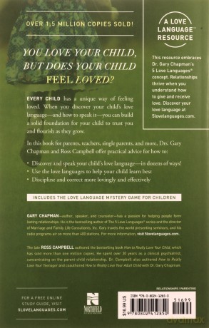 5 Love Languages of Children, The: The Secret to Loving Children Effectively - Gary Chapman [KSIĄŻKA]