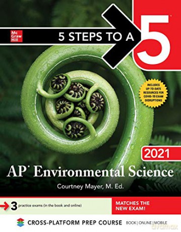 5 Steps to a 5: AP Environmental Science 2021 (TEST PREP) - Courtney Mayer [KSIĄŻKA]