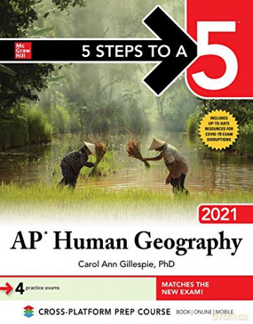 5 Steps to a 5: AP Human Geography 2021 (TEST PREP) - Carol Ann Gillespie [KSIĄŻKA]