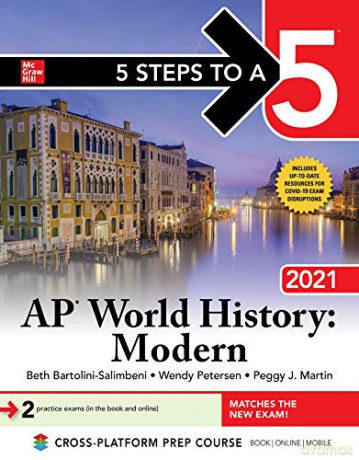 5 Steps to a 5: AP World History: Modern 2021 (TEST PREP) - Wendy Petersen [KSIĄŻKA]