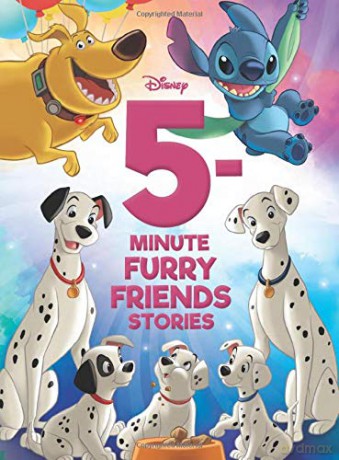 5-Minute Disney Furry Friends Stories (5-Minute Stories) - Disney Books [KSIĄŻKA]