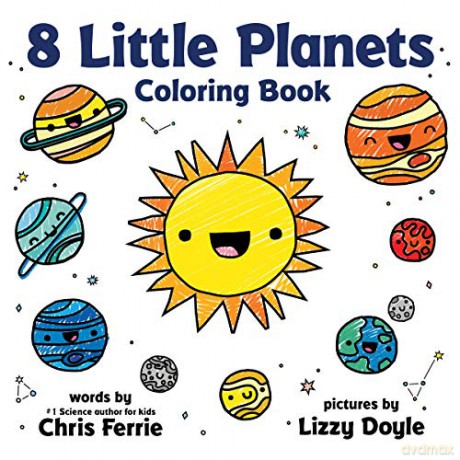 8 Little Planets Coloring Book - Chris Ferrie [KSIĄŻKA]