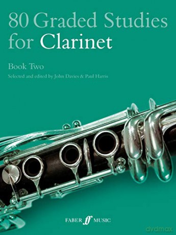 80 Graded Studies for Clarinet: Book 2 (Clarinet Solo): 51-80 - John Davies [KSIĄŻKA]