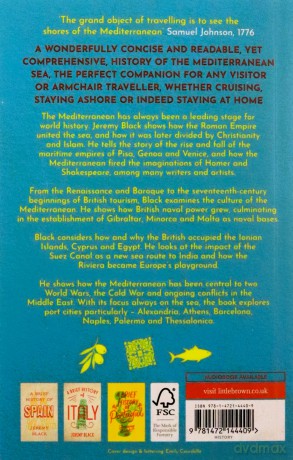 A Brief History of the Mediterranean: Indispensable for Travellers (Brief Histories) - Jeremy Black [KSIĄŻKA]