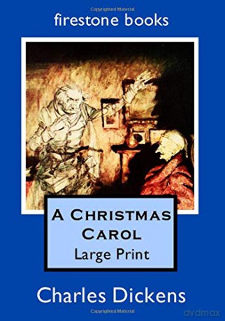 A Christmas Carol: Large Print - Charles Dickens [KSIĄŻKA]