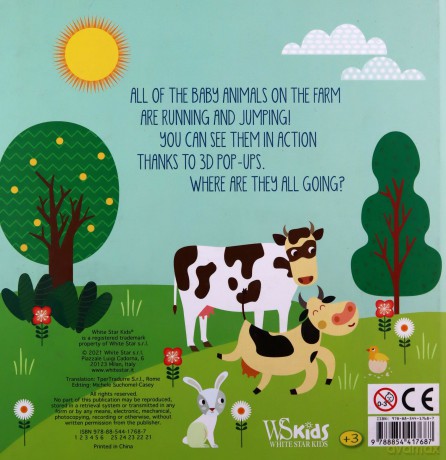 A Day at the Farm: A Pop Up Book - Agnese Baruzzi [KSIĄŻKA]