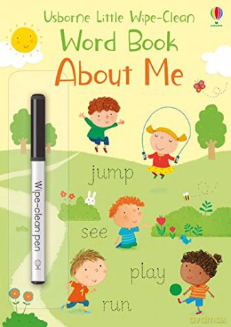 About Me (Little Wipe-Clean Word Books): 1 - Felicity Brooks [KSIĄŻKA]