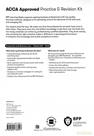 ACCA Corporate and Business Law (Global): Practice and Revision Kit [KSIĄŻKA]