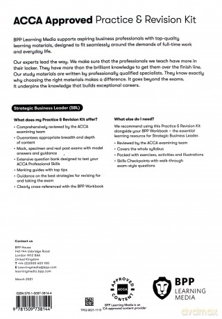 ACCA Strategic Business Leader: Practice and Revision Kit [KSIĄŻKA]