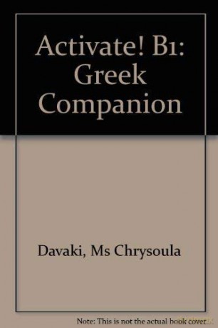 Activate! B1: Greek Companion - Chrysoula Davaki [KSIĄŻKA]