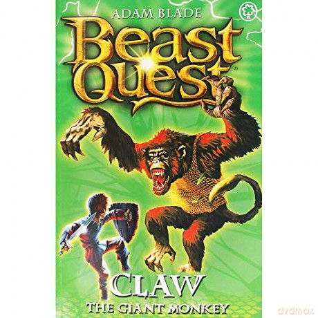 Adam Home Beast Quest - Claw the Giant Monkey [KSIĄŻKA]
