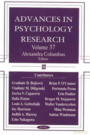 Advances in Psychology Research: v. 37: Volume 37 - Alexandra Columbus [KSIĄŻKA]