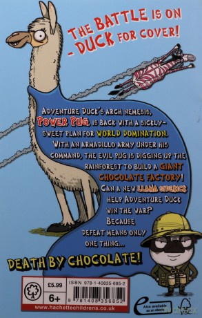 Adventure Duck vs the Armadillo Army: Book 2 - Steve Cole [KSIĄŻKA]