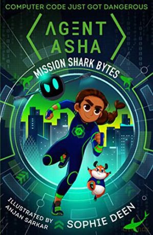Agent Asha: Mission Shark Bytes (Agent Asha 1) - Sophie Deen [KSIĄŻKA]