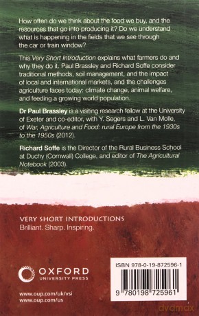 Agriculture: A Very Short Introduction (Very Short Introductions) - Paul Brassley [KSIĄŻKA]