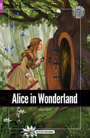 Alice in Wonderland - Foxton Reader Level-2 (600 Headwords A2/B1) with free online AUDIO (Foxton Readers) - Lewis Carroll [KSIĄŻKA]