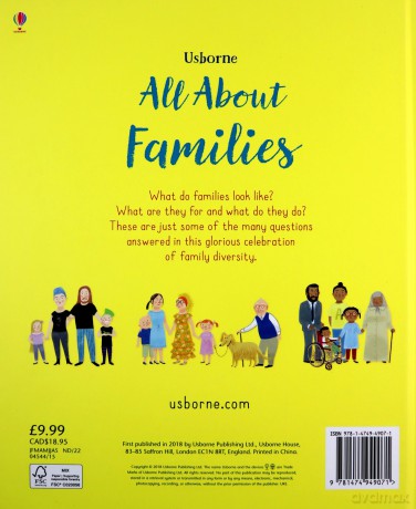 All About Families (My First Book) - Felicity Brooks [KSIĄŻKA]