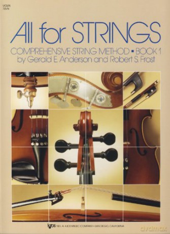 All for Strings Book 1 - Violin - Author: Frost, Anderson [KSIĄŻKA]