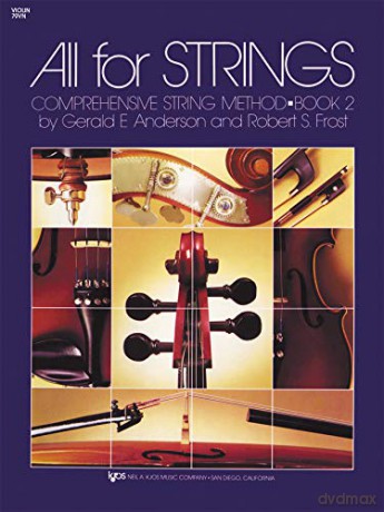 All for Strings Book 2 Violin - Gerald Anderson [KSIĄŻKA]