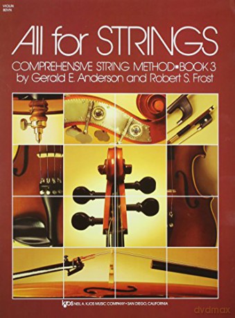 All for Strings Book 3 Violin - Gerald Anderson [KSIĄŻKA]