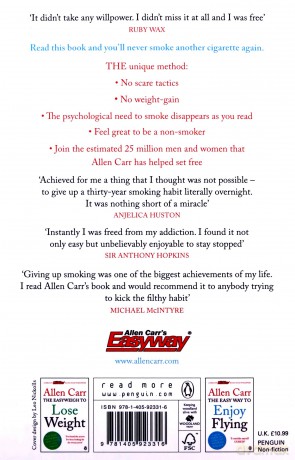 Allen Carr's Easy Way to Stop Smoking: Read this book and you'll never smoke a cigarette again - Allen Carr [KSIĄŻKA]