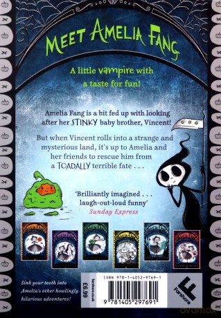 Amelia Fang and the Trouble with Toads - Laura Ellen Anderson [KSIĄŻKA]