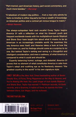 America 51: A Probe into the Realities That Are Hiding Inside 'The Greatest Country in the World' - Corey Taylor [KSIĄŻKA]