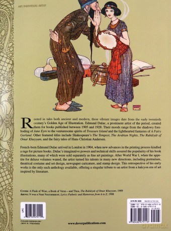 An Edmund Dulac Treasury: 116 Color Illustrations (Dover Fine Art, History of Art): 110 Color Illustrations - Edmund Dulac [KSIĄŻKA]