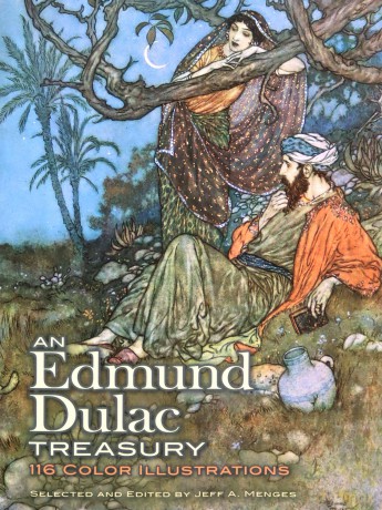 An Edmund Dulac Treasury: 116 Color Illustrations (Dover Fine Art, History of Art): 110 Color Illustrations - Edmund Dulac [KSIĄŻKA]