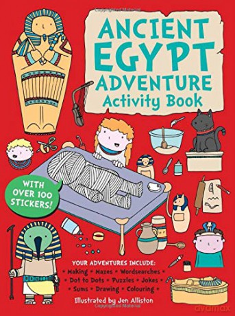 Ancient Egypt Adventure Activity Book - Illustrated by Jen Alliston [KSIĄŻKA]