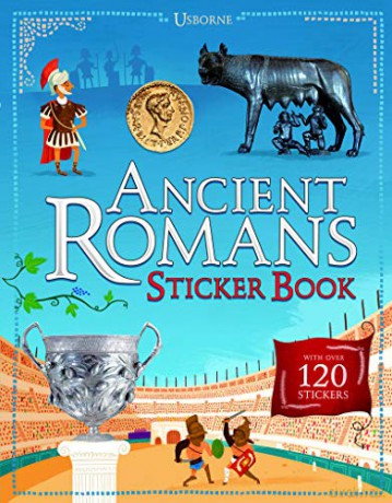 Ancient Romans Sticker Book (Information Sticker Books) - Megan Cullis [KSIĄŻKA]