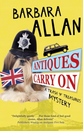 Antiques Carry On: 15 (A Trash 'n' Treasures mystery) - Barbara Allan [KSIĄŻKA]