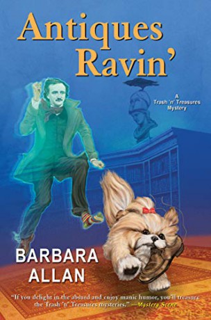 Antiques Ravin' (A Trash 'n' Treasures Mystery): 13 - Barbara Allan [KSIĄŻKA]