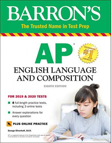 AP English Language and Composition: With Online Tests (Barron's Test Prep) - George Ehrenhaft Ed. D. [KSIĄŻKA]